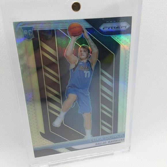 Luka Doncic RC Silver Prizm Sticker Set